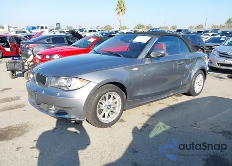 2011 BMW 128I из США, поврежденный, VIN WBAUN1C54BVH83152